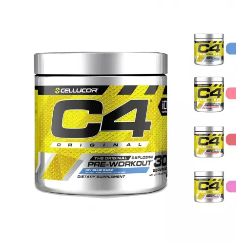 سيليكور سي 4 اوريجنال قبل التمرين 30حصه - CELLUCOR C4 ORIGINAL PRE WORKOUT