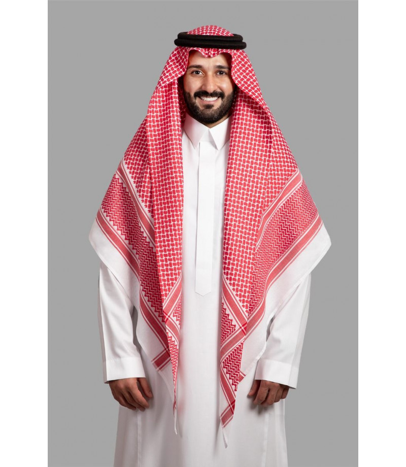 شماغ البسام المثالي الجديد – تصميم عصري بخامة مريحة