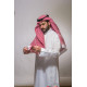 شماغ البسام الختم الأسود إنجليزي 