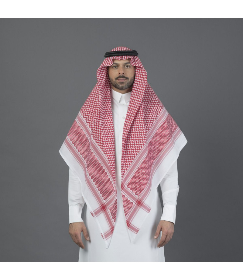 شماغ البسام الختم الأسود