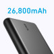 باوربانك أنكر بسعة 26800 ملي آمبير - Anker PowerCore - ضمان لمدة 18 شهر باوربانك أنكر بسعة 26800 ملي آمبير - Anker PowerCore - ضمان لمدة 18 شهر