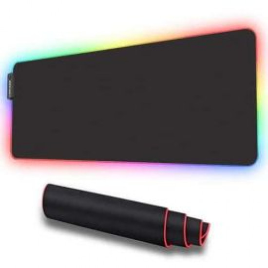 ماوس باد بإضاءة RGB من شركة بورودو - 36x26x0.3 cm - ضمان لمدة سنة ماوس باد بإضاءة RGB من شركة بورودو - 36x26x0.3 cm - ضمان لمدة سنة