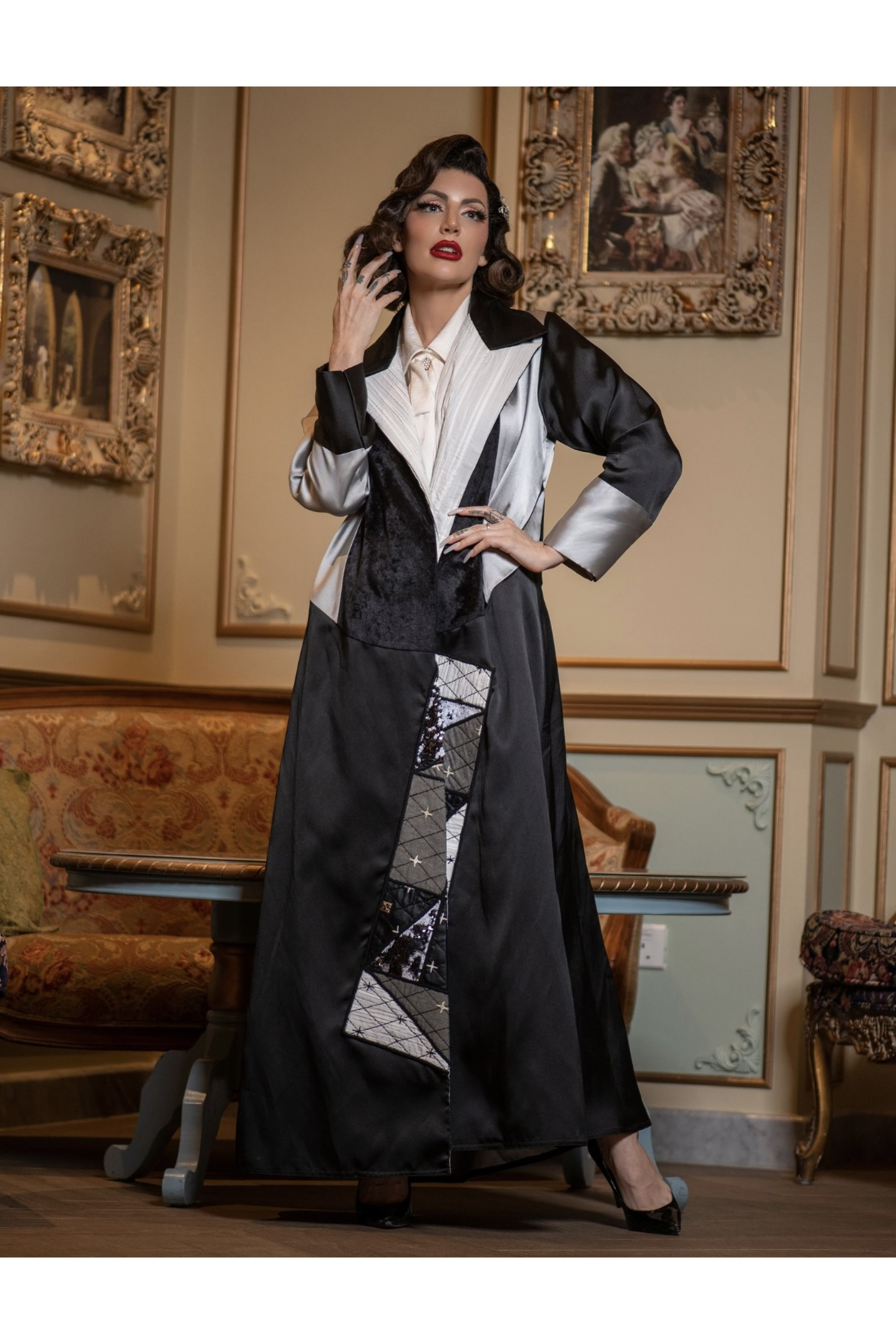 عباية يومية راقية مناسبة للدوامات 