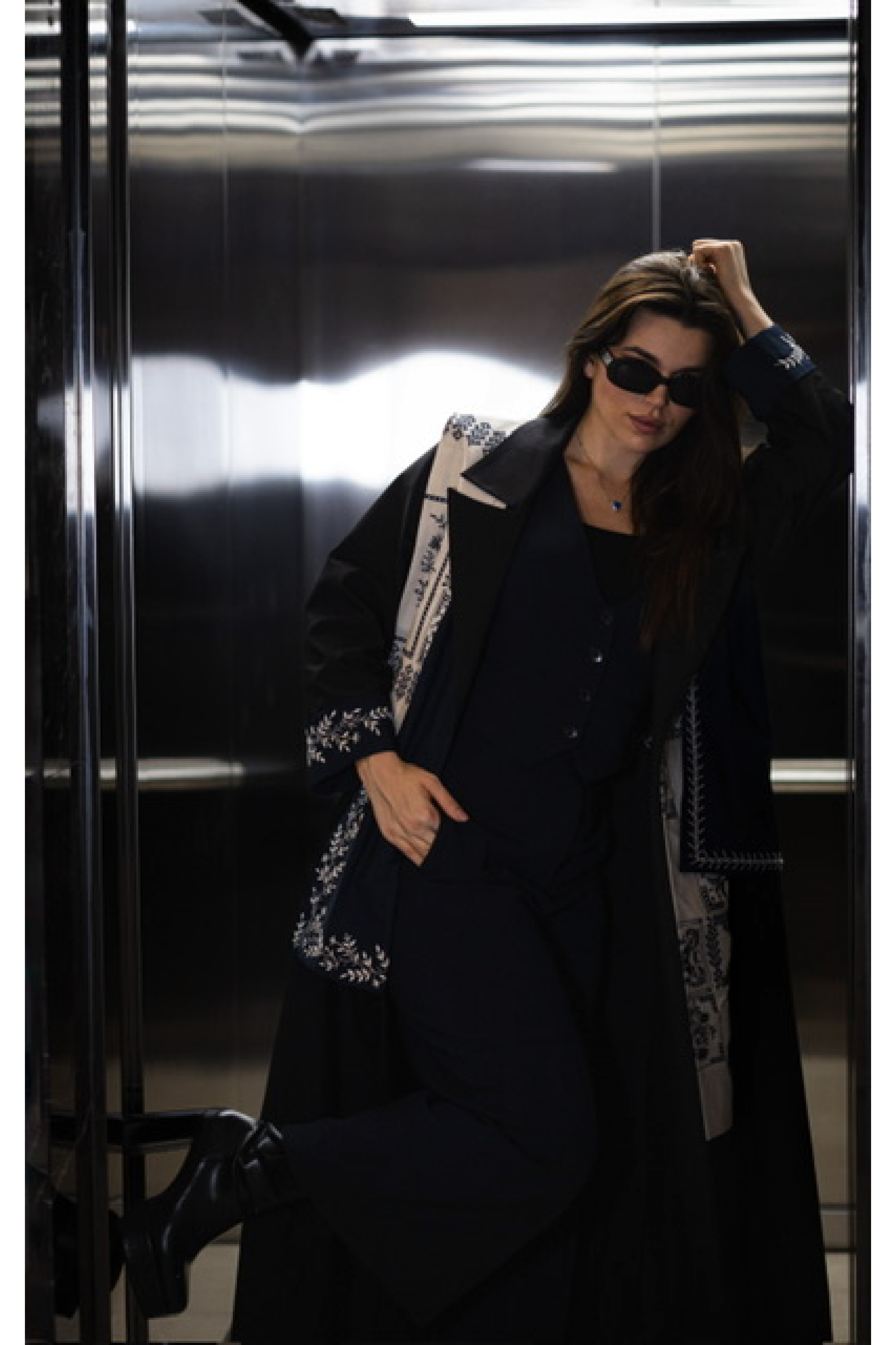 عباية يومية ( بليزر ) مع تطريز راقي