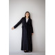 عباية سوداء راقية و بسيطة 