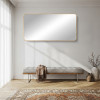 مرآة ديكور حائط بإطار ذهبي 70×140 سم مرآة ديكور حائط بإطار ذهبي 70×140 سم