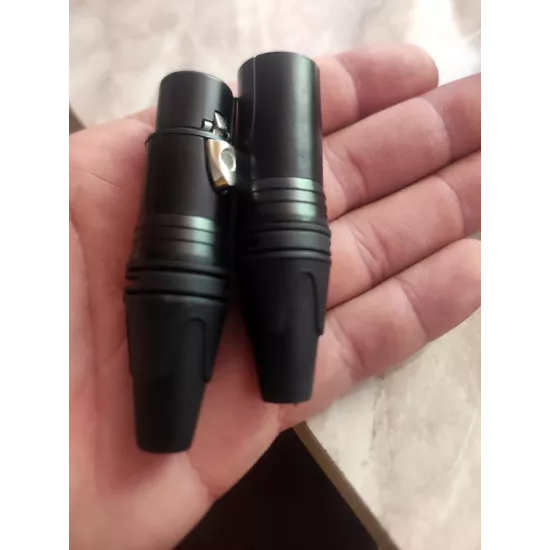 موصل صوت xlr ، قابس ميكروفون ، موصل مكبر صوت 3 سنون ، ذكر وأنثى ، موصل ميكروفون ملون