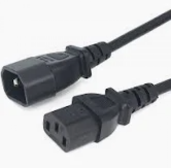 مطول سلك باور pc- طابعه ليزر - مكسر صوت داينا كورد برينجر وغيره 1.5م