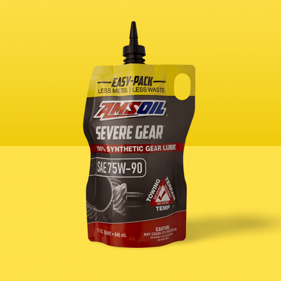 زيت التروس التخليقي امزويل AMSOIL Severe Gear 75W-90 - 1 لتر