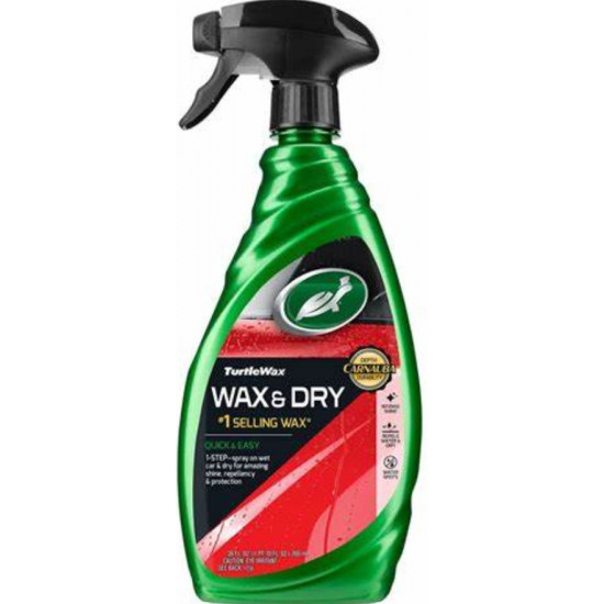 شمع تيرتل واكس وكس آند دراي بخاخ 769 مل | Turtle Wax شمع تيرتل واكس وكس آند دراي بخاخ 769 مل | Turtle Wax