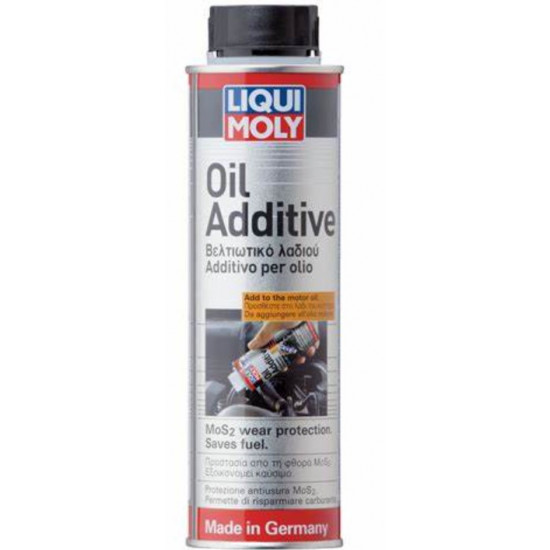 منظف وحامي المحرك ليكوي مولي LIQUI MOLY Oil Additive MoS2 - 300 مل منظف وحامي المحرك ليكوي مولي LIQUI MOLY Oil Additive MoS2 - 300 مل