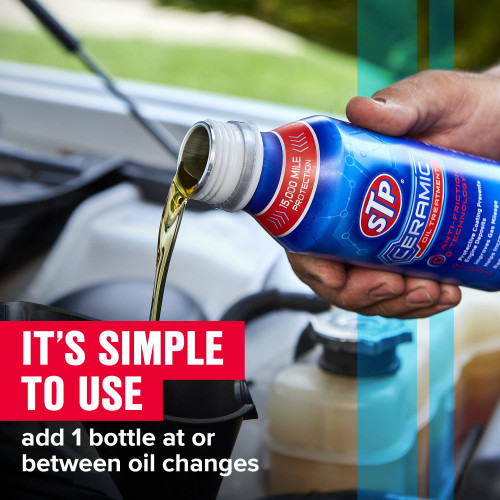 STP Ceramic Oil Treatment 443ml – اس تي بي حماية متقدمة للمحرك بتقنية السيراميك STP Ceramic Oil Treatment 443ml – اس تي بي حماية متقدمة للمحرك بتقنية السيراميك