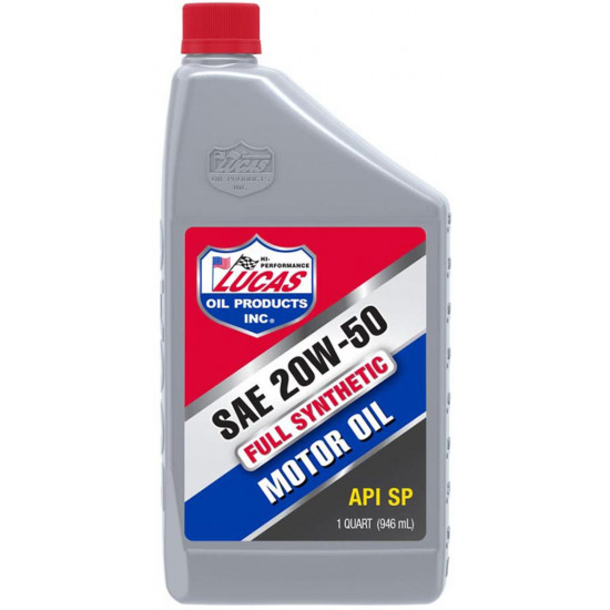 زيت لوكاس فول سينثتيك 20W-50 – 946  مل – API SP Lucas