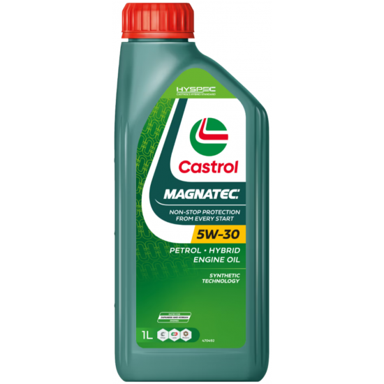 زيت كاسترول ماجنيتيك 5W‑30 – 1 لتر – API SP / ILSAC GF‑5 –  Castrol نصف صناعي
