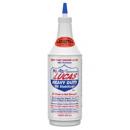 لوكاس – معالج زيت بترولي عالي الأداء للمحركات (Lucas Heavy Duty Oil Stabilizer) – 946 مل لوكاس – معالج زيت بترولي عالي الأداء للمحركات (Lucas Heavy Duty Oil Stabilizer) – 946 مل