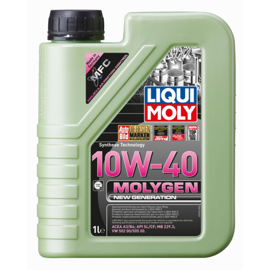 زيت ليكوي مولي 10W‑40 الجيل الجديد – 1 لتر Liqui Moly زيت ليكوي مولي 10W‑40 الجيل الجديد – 1 لتر Liqui Moly