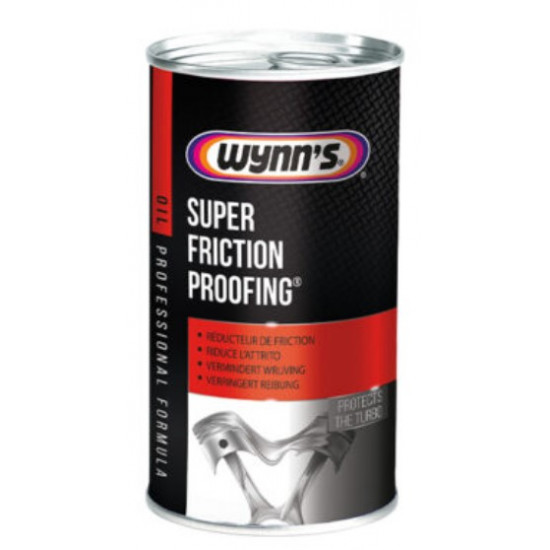 معالج الاحتكاك الفائق Wynn’s Super Friction Proofing 325 مل – يقلل الاحتكاك ويحمي التيربو