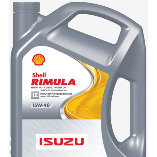 زيت محركات الديزل بتقنية صناعية شل ريمولا Shell R5 IZ 15W-40 – سعة 4 لتر