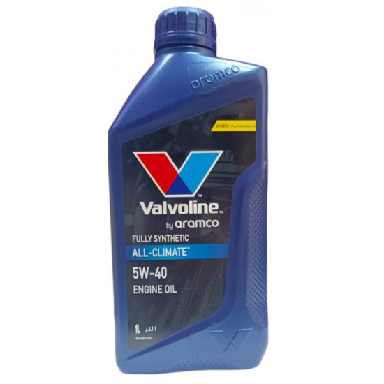 زيت المحرك التخليقي الكامل فالفولين All Climate Valvoline 5W-40 – 1 لتر