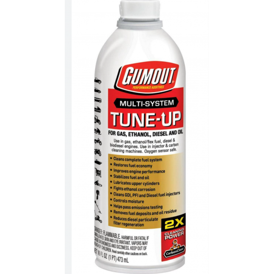 منظف النظام المتعدد جوم أوت – 473 مل Gumout tune up
