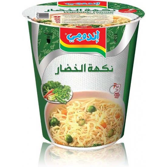 اندومى خضار كوب 60جرام *24 حبة (كرتون)