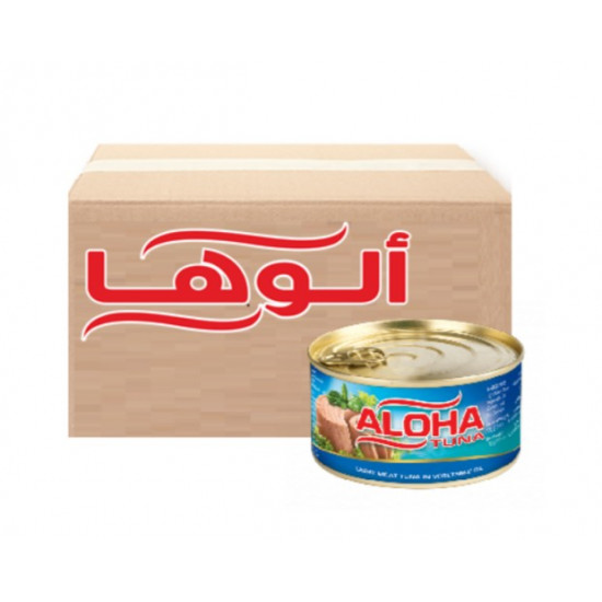 تونة الوها كبير 185 جرام *48 حبة (كرتون)