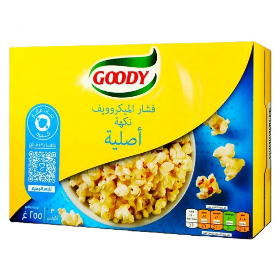 فشار قودي مكرويف طبيعي 255 جرام*6 حبة (نصف كرتون)