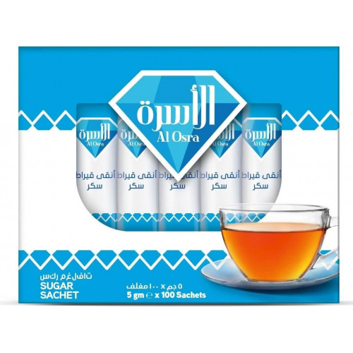 سكر الاسرة اصابع ابيض 500 جرام * 24 حبة (كرتون)