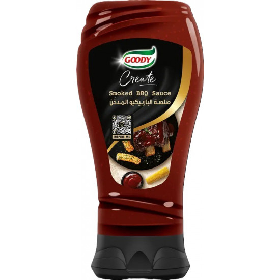صلصة البرجر الباربيكو المدخن قودي 250 مل*12 حبة (كرتون)