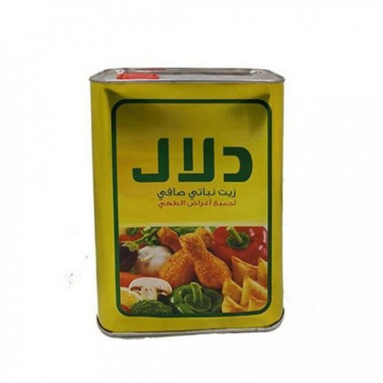 زيت دلال حديد 1.8 لتر *3 حبة (نصف كرتون)