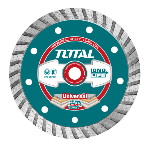 دسك ﻗﺹ ﺭﺧﺎﻡ ﻣﺷﺭﺷﺭ 9 انش, 230 مم توتال دسك ﻗﺹ ﺭﺧﺎﻡ ﻣﺷﺭﺷﺭ 9 انش, 230 مم توتال