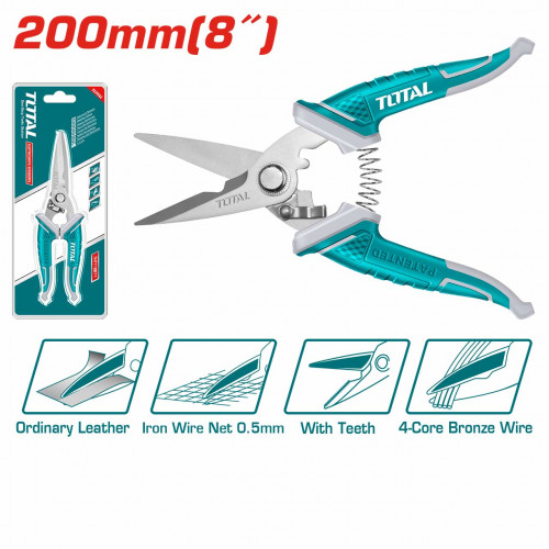 مقص كبل كهرباء 8 انش توتال