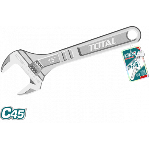 مفتاح اموليت إنكليزي قياس 15 انش 375 ﻛﺭﻭﻡ توتال