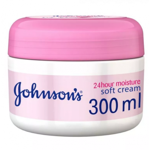 جونسون كريم ناعم يرطب على مدار 24 ساعة – 300 مل