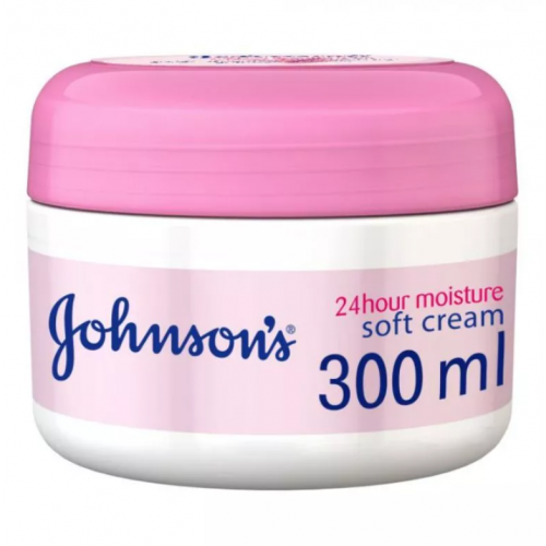 جونسون كريم ناعم يرطب على مدار 24 ساعة – 300 مل