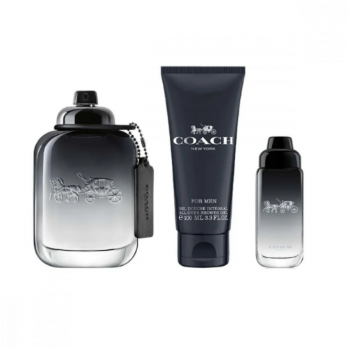 مجموعة كوتش (عطر أو دو تواليت 100مل + 10مل + جل للأستحمام 100 مل)