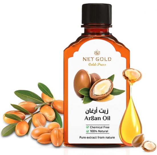 زيت الارغان صافي من نت جولد 120 مل