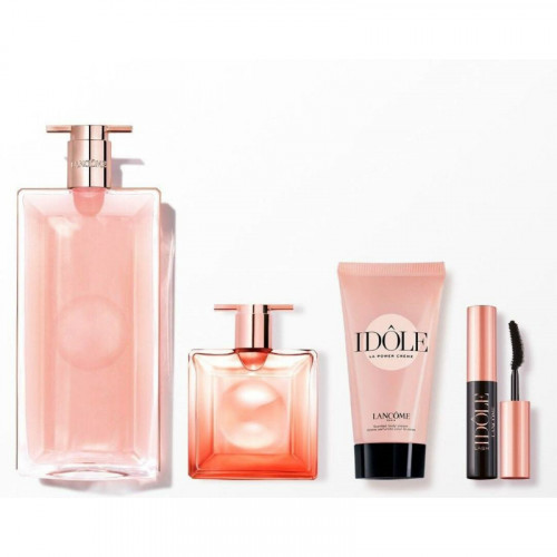 لانكوم مجموعة ايدول (عطر أو دو بارفان 100مل+ أو دو بارفان 25مل+ لوشن للجسم 50مل+مسكارا) لانكوم مجموعة ايدول (عطر أو دو بارفان 100مل+ أو دو بارفان 25مل+ لوشن للجسم 50مل+مسكارا)