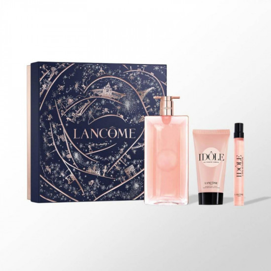 لانكوم مجموعة ايدول (عطر أو دو بارفان 50مل+ أو دو بارفان 10مل+ لوشن للجسم 50مل)