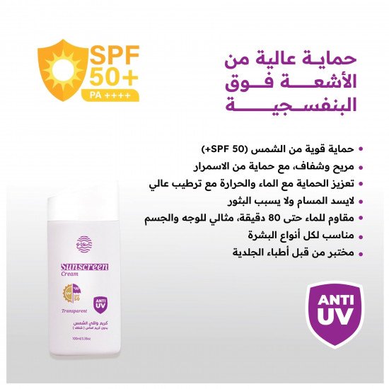 واقي الشمس ( شفاف ) واقي الشمس ( شفاف )