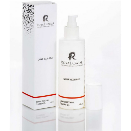 جل منظف مفتح بالكافيار