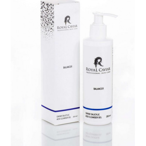 جل حمض الساليسيليك بالكافيار