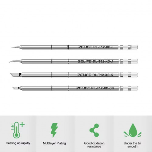 رؤوس مكواة لحام RL-T12 من RELIFE