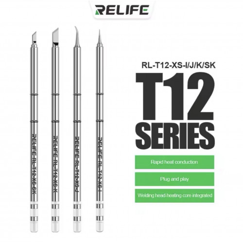 رؤوس مكواة لحام RL-T12 من RELIFE