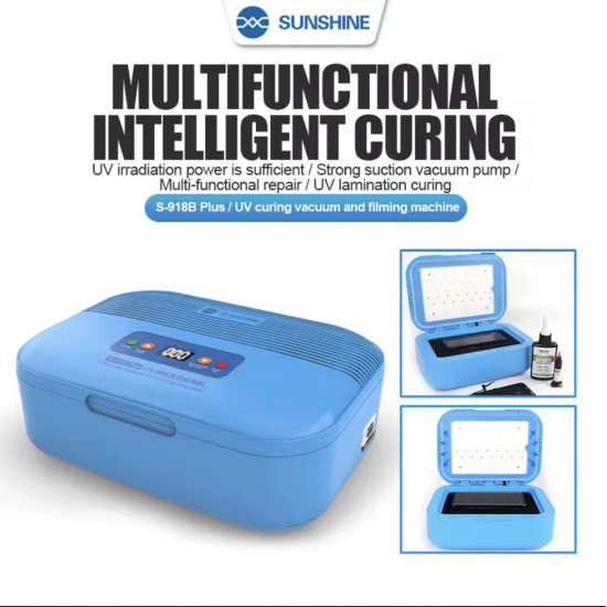 ماكينة تغليف بالأشعة فوق البنفسجية S-918B PLUS من SUNSHINE