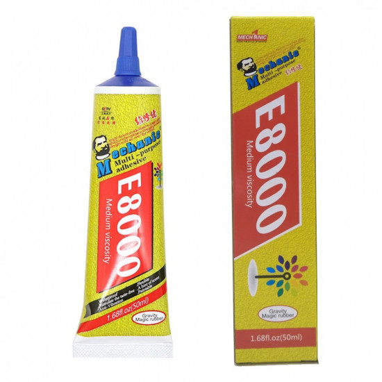 صمغ فائق اللصق متعدد الاغراض E8000 50ml