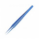 Hudefy 2 Piece Maintenance Tool of Titanium Alloy Tweezers Machine 0.15Mm Demagnetization of Sharp-Pointed Straight Bending Tweezers
