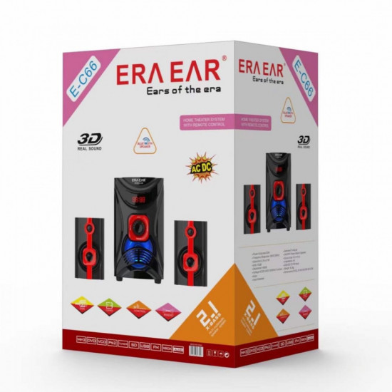 مسرح منزلي 2IN1 من ERAEAR E-C66