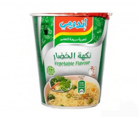 كوب اندومي خضار - 60 جرام