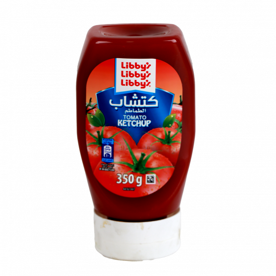ليبيز كاتشب الطماطم علبة بلاستيك 350جم- نستلة